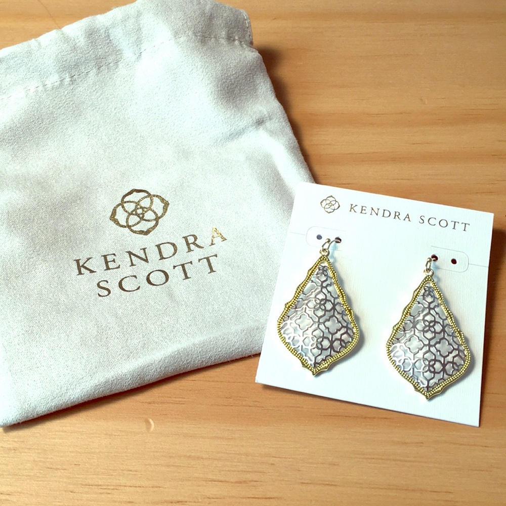 Silver Kendra Scott Earrings